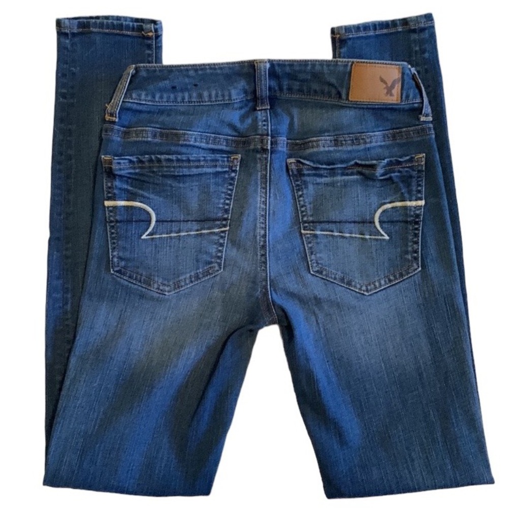 American Eagle Super Stretch Jegging Jean Size 2 Regular - Picture 7 of 7